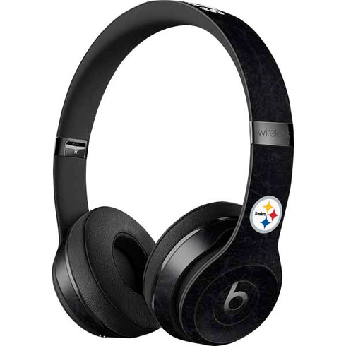 NFL Pittsburgh Steelers Distressed Beats Solo 3 Wireless Skin